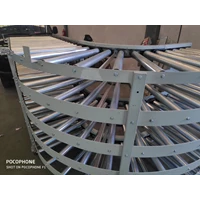 Curva Roller Conveyor 4 Layer Type